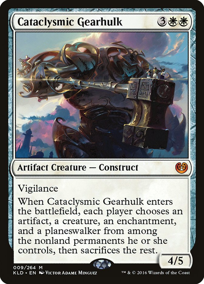 Cataclysmic Gearhulk [Kaladesh] | Rook's Games and More