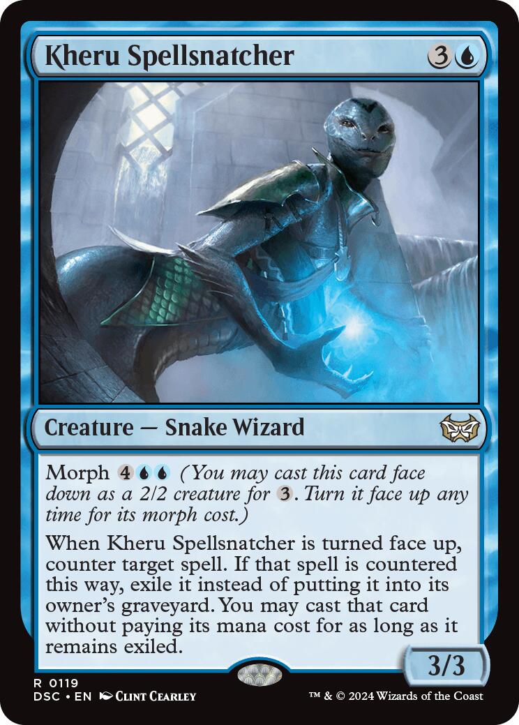 Kheru Spellsnatcher [Duskmourn: House of Horror Commander] | Rook's Games and More
