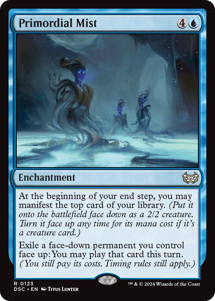 Primordial Mist [Duskmourn: House of Horror Commander] | Rook's Games and More