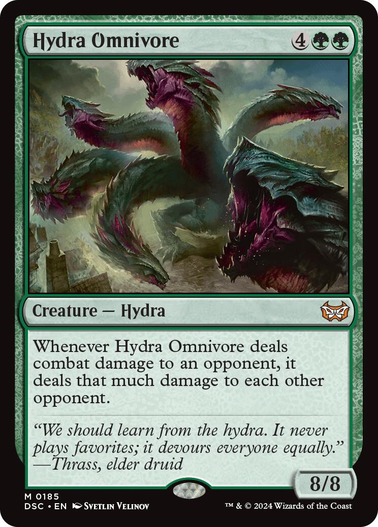 Hydra Omnivore [Duskmourn: House of Horror Commander] | Rook's Games and More