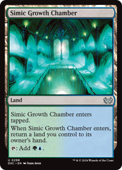 Simic Growth Chamber [Duskmourn: House of Horror Commander] | Rook's Games and More