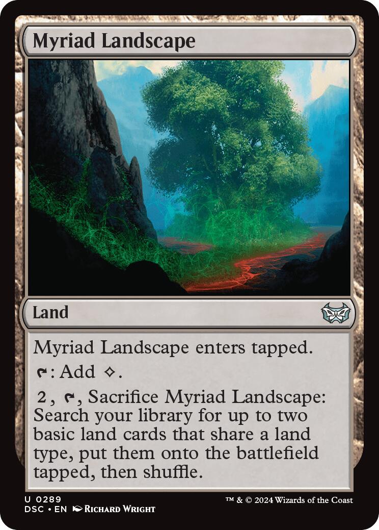 Myriad Landscape [Duskmourn: House of Horror Commander] | Rook's Games and More