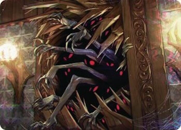 Withering Torment Art Card [Duskmourn: House of Horror Art Series] | Rook's Games and More