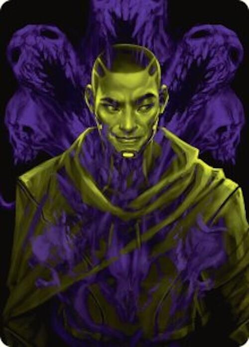 Kaito, Bane of Nightmares Art Card [Duskmourn: House of Horror Art Series] | Rook's Games and More