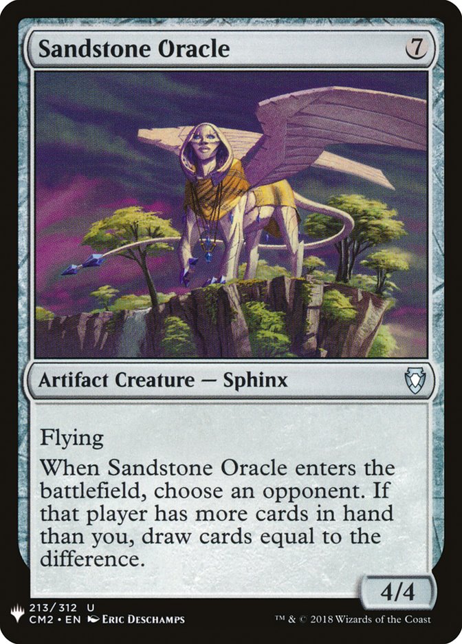Sandstone Oracle [Mystery Booster] | Rook's Games and More