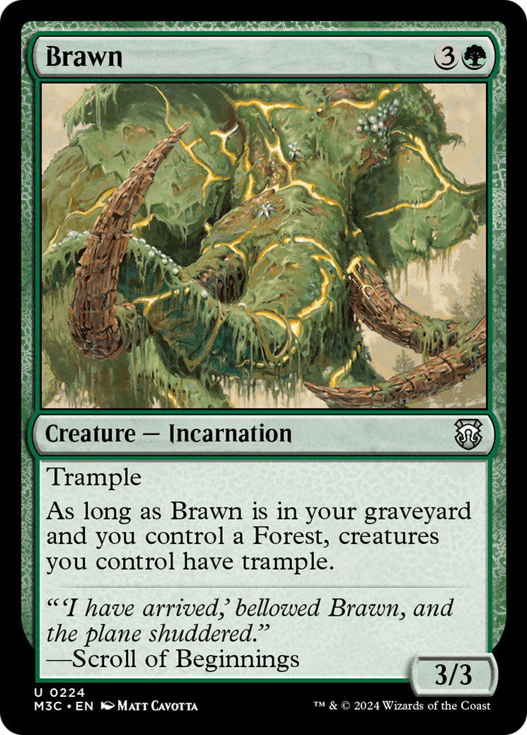 Brawn [Modern Horizons 3 Commander] | Rook's Games and More