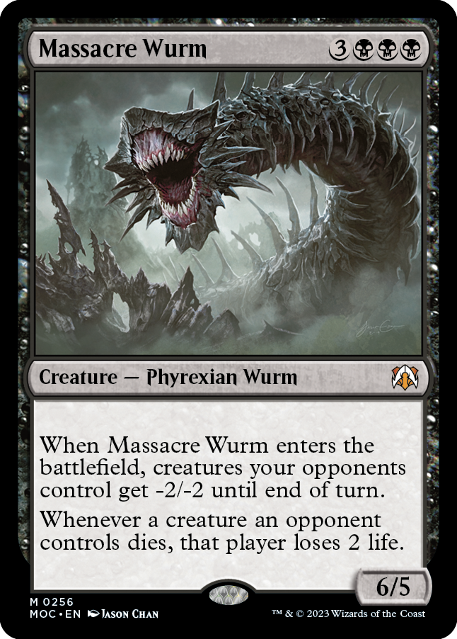 Massacre Wurm [March of the Machine Commander] | Rook's Games and More