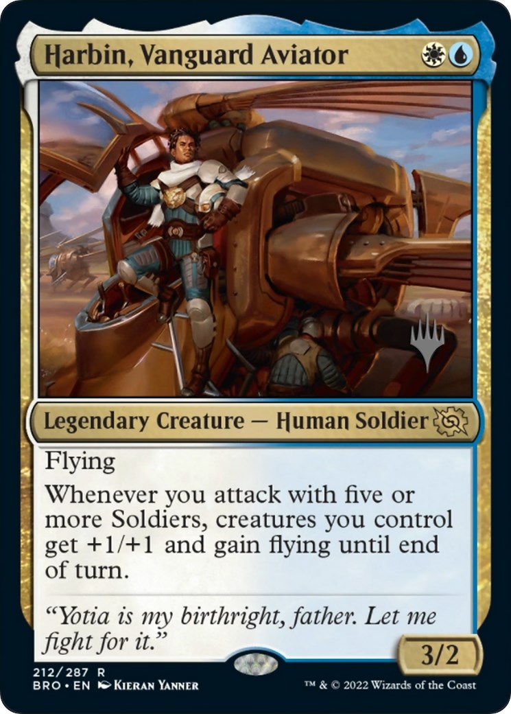 Harbin, Vanguard Aviator (Promo Pack) [The Brothers' War Promos] | Rook's Games and More