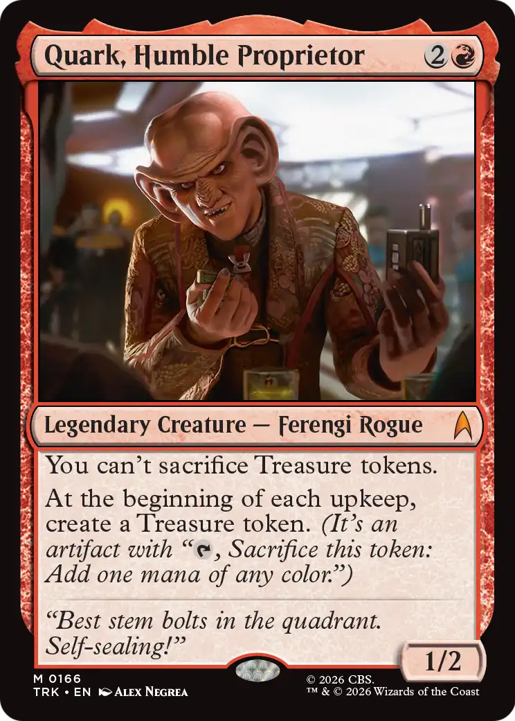 Quark, Humble Proprietor [Star Trek] | Rook's Games and More
