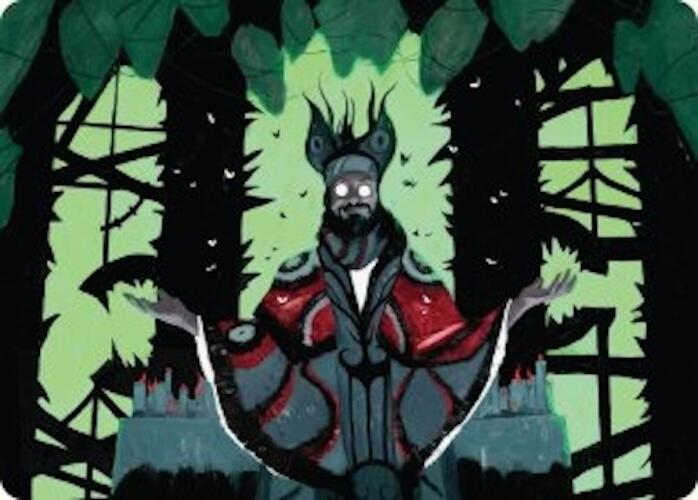 Victor, Valgavoth's Seneschal Art Card (23/54) [Duskmourn: House of Horror Art Series] | Rook's Games and More