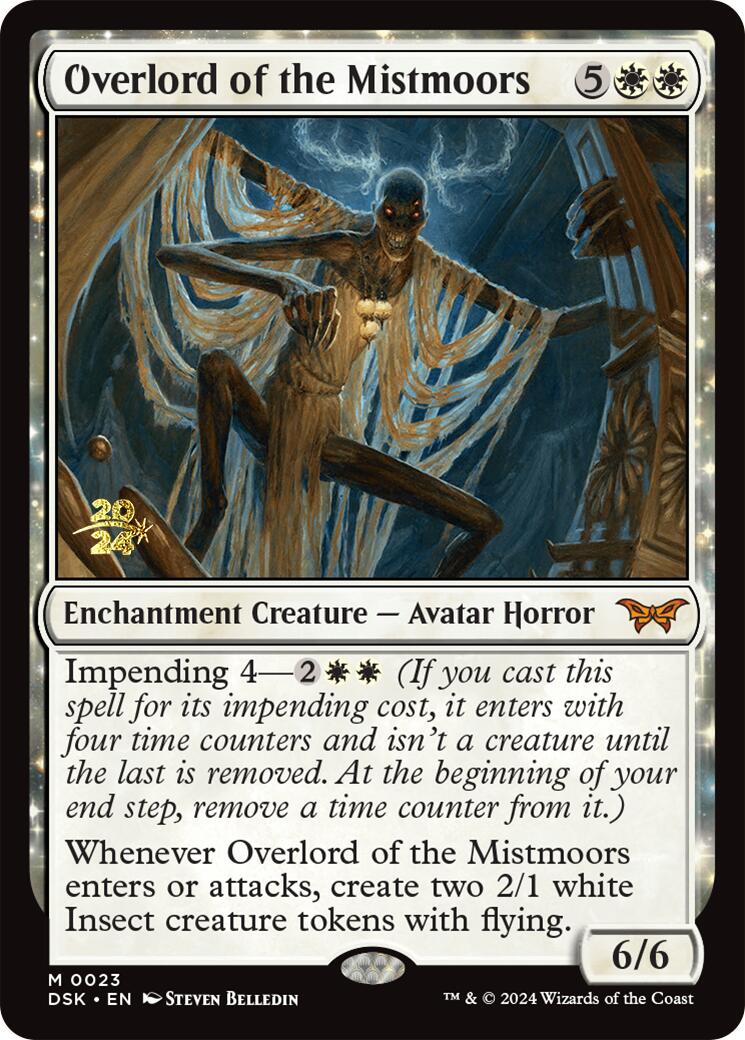 Overlord of the Mistmoors [Duskmourn: House of Horror Prerelease Promos] | Rook's Games and More