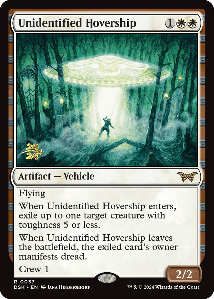 Unidentified Hovership [Duskmourn: House of Horror Prerelease Promos] | Rook's Games and More