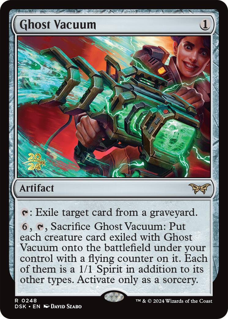 Ghost Vacuum [Duskmourn: House of Horror Prerelease Promos] | Rook's Games and More