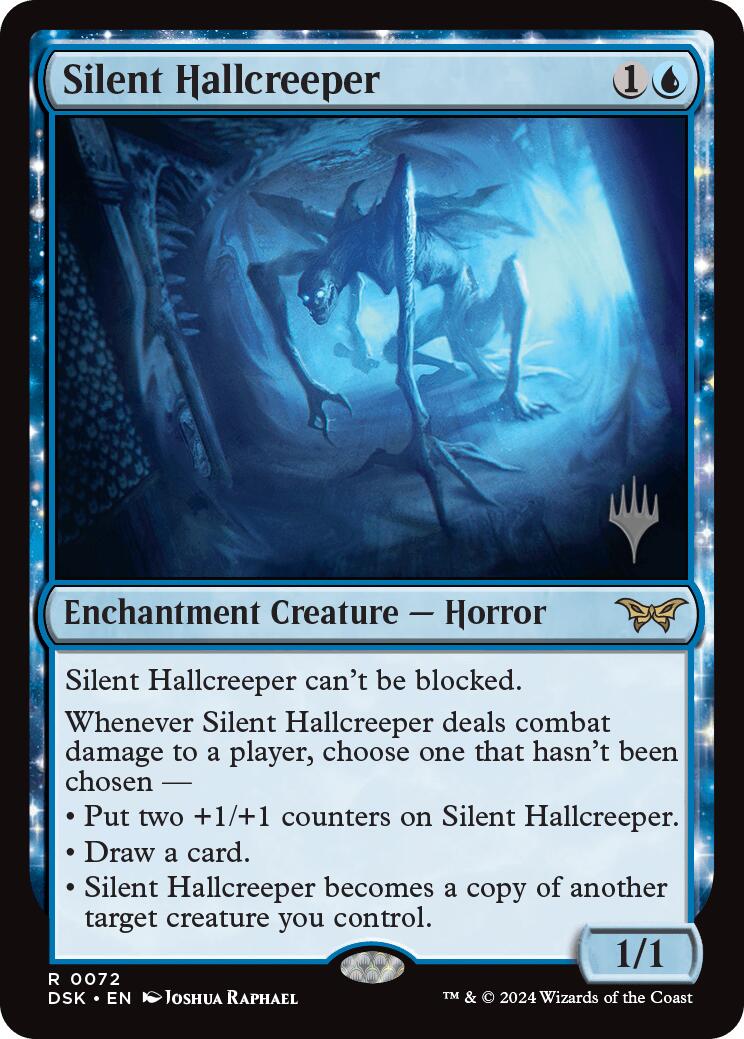 Silent Hallcreeper [Duskmourn: House of Horror Promos] | Rook's Games and More