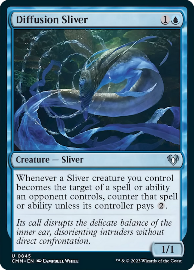 Diffusion Sliver [Commander Masters] | Rook's Games and More