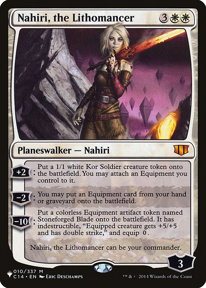 Nahiri, the Lithomancer [The List] | Rook's Games and More