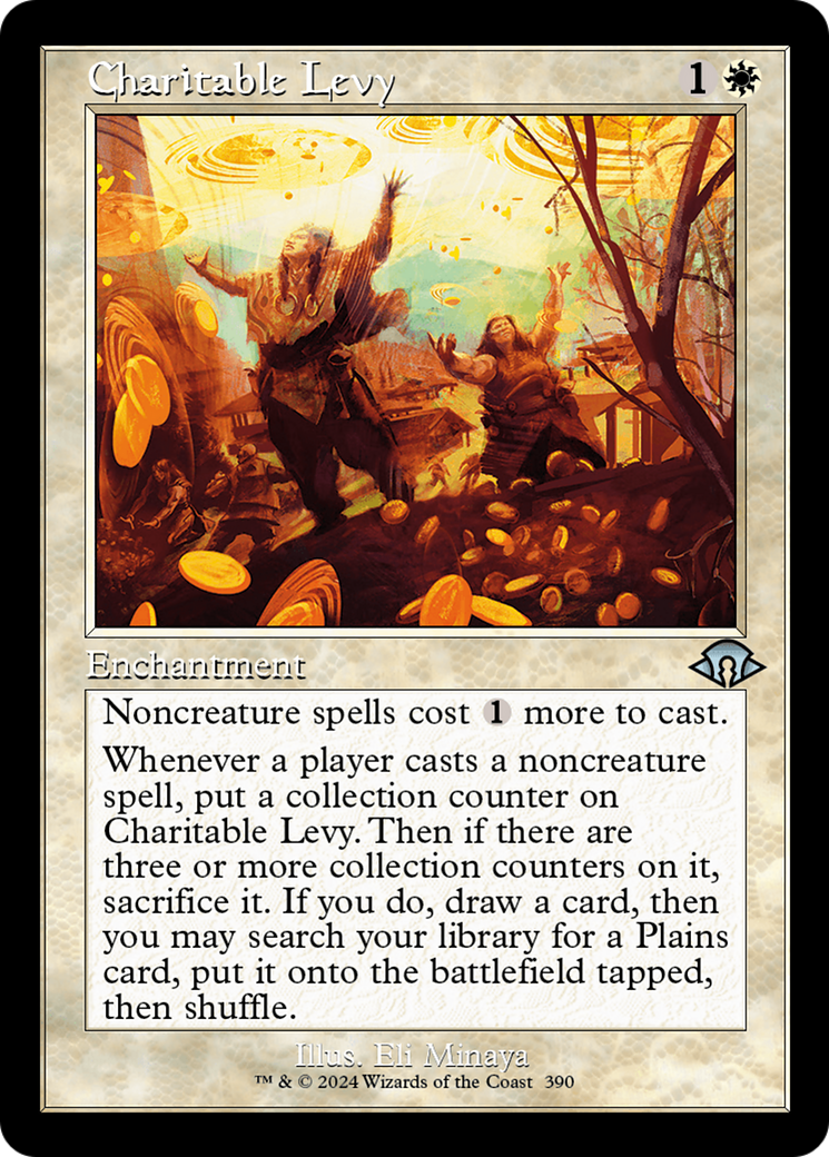 Charitable Levy (Retro) [Modern Horizons 3] | Rook's Games and More