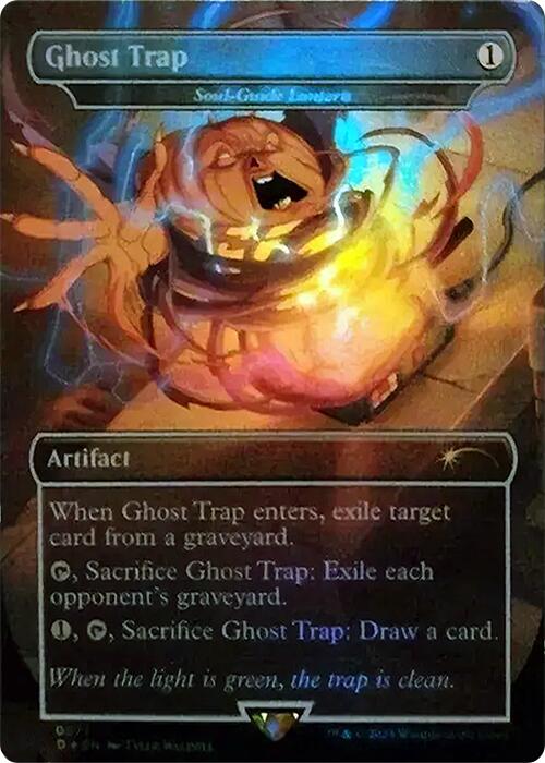 Ghost Trap - Soul-Guide Lantern (Rainbow Foil) [Secret Lair Drop Series] | Rook's Games and More