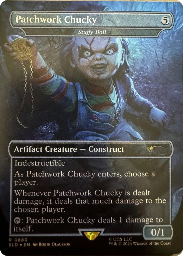 Patchwork Chucky - Stuffy Doll [Secret Lair Drop Series] | Rook's Games and More