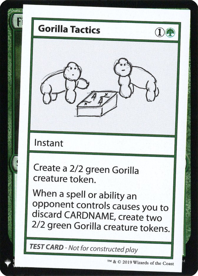 Gorilla Tactics [Mystery Booster Playtest Cards] | Rook's Games and More