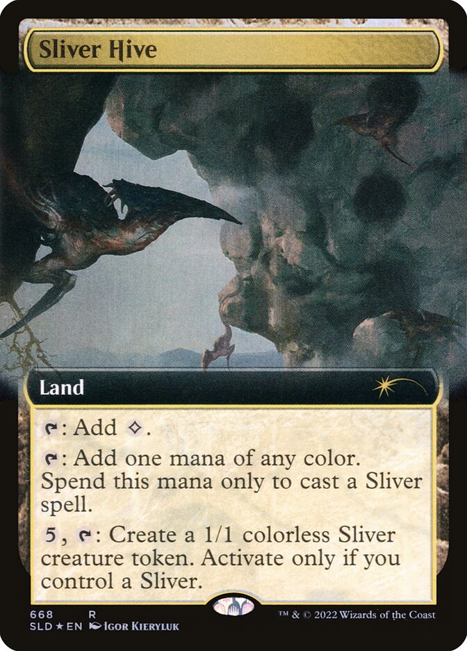 Sliver Hive (Extended Art) [Secret Lair Drop Promos] | Rook's Games and More