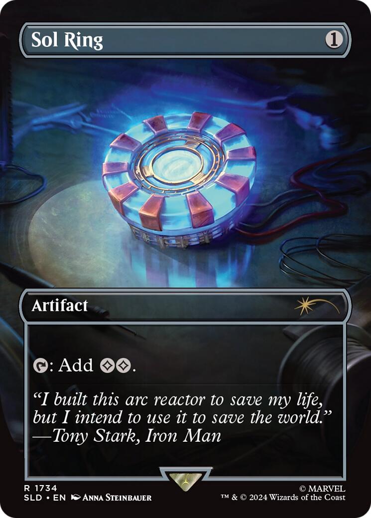 Sol Ring (1734) (Rainbow Foil) [Secret Lair Drop Series] | Rook's Games and More