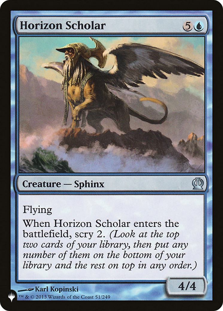 Horizon Scholar [The List] | Rook's Games and More
