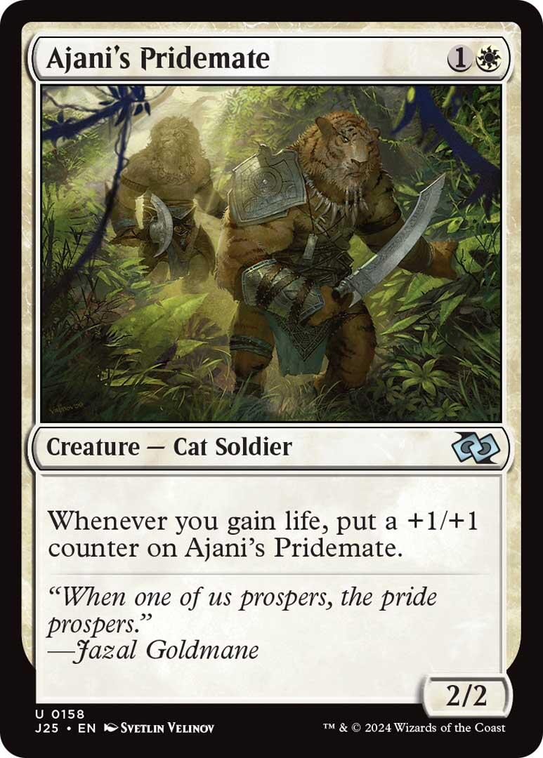 Ajani's Pridemate [Foundations Jumpstart] | Rook's Games and More