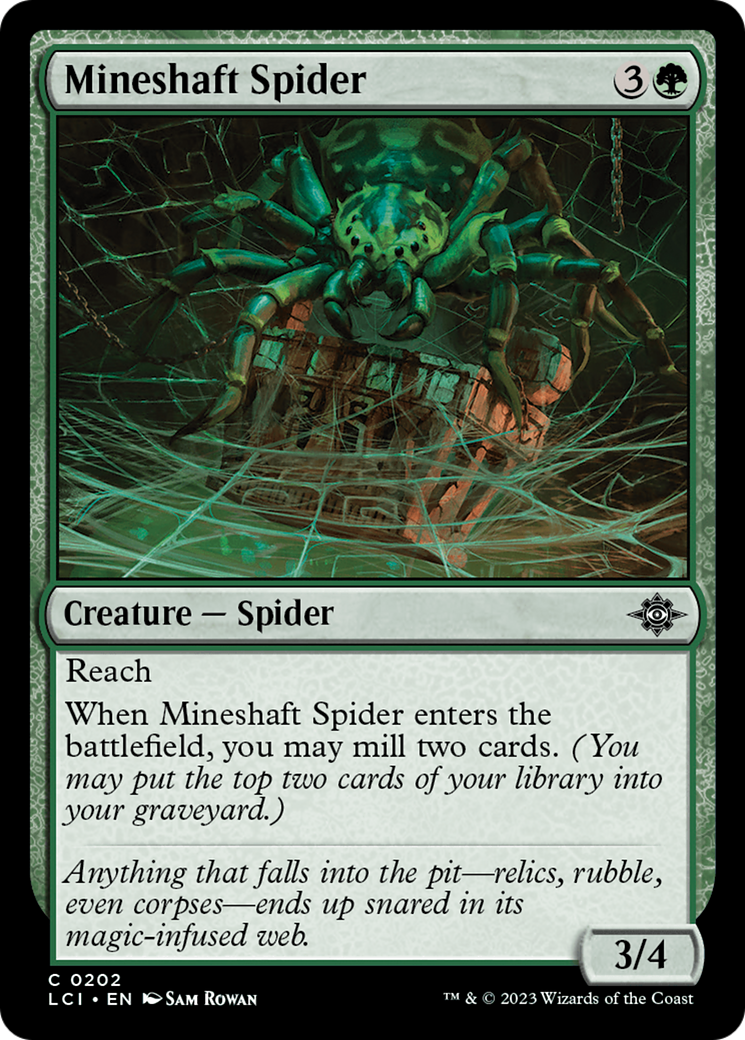 Mineshaft Spider [The Lost Caverns of Ixalan] | Rook's Games and More