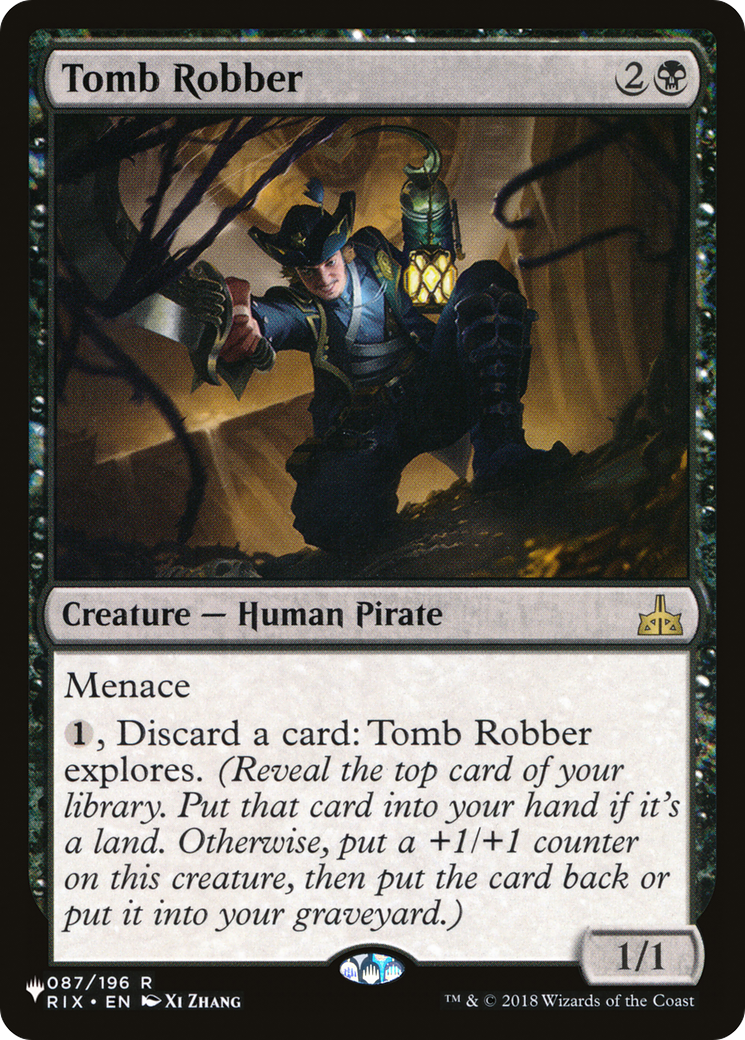 Tomb Robber [The List] | Rook's Games and More