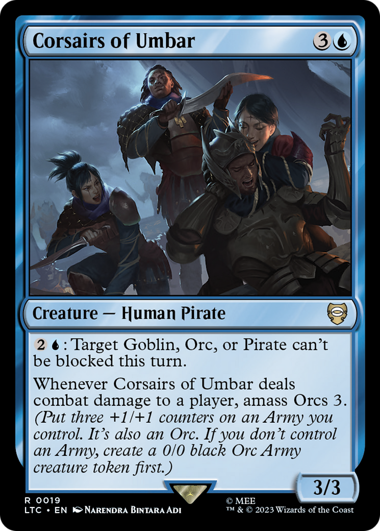 Corsairs of Umbar [The Lord of the Rings: Tales of Middle-Earth Commander] | Rook's Games and More