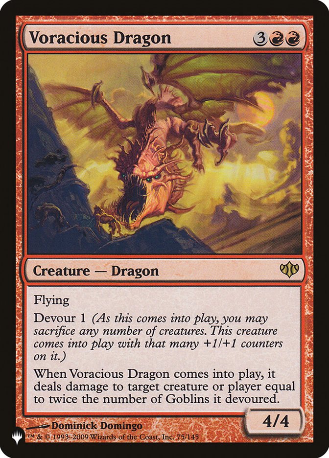 Voracious Dragon [The List] | Rook's Games and More