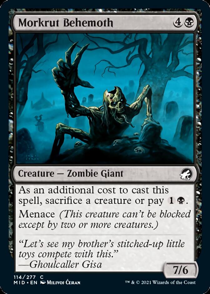 Morkrut Behemoth [Innistrad: Midnight Hunt] | Rook's Games and More
