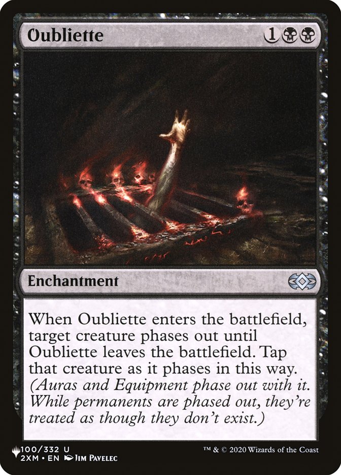 Oubliette [The List] | Rook's Games and More