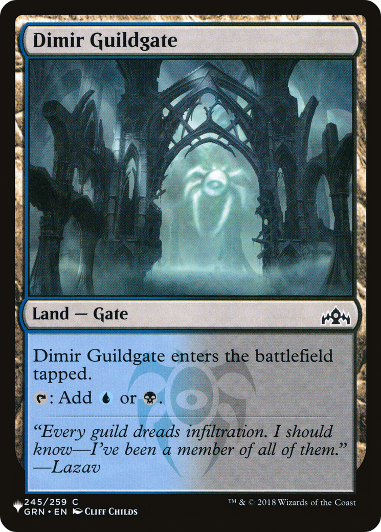 Dimir Guildgate [The List] | Rook's Games and More