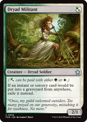 Dryad Militant [Foundations] | Rook's Games and More