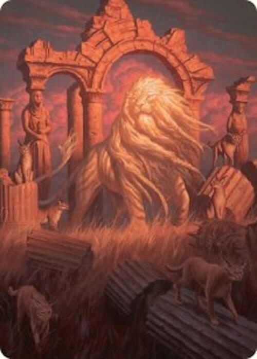 Arahbo, the First Fang Art Card (26/54) [Foundations Art Series] | Rook's Games and More