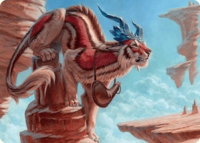Felidar Savior Art Card (3/54) [Foundations Art Series] | Rook's Games and More