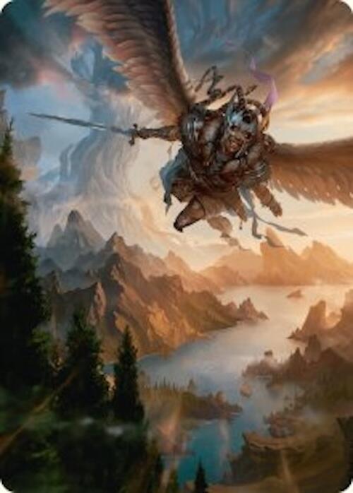 Youthful Valkyrie Art Card (28/54) [Foundations Art Series] | Rook's Games and More