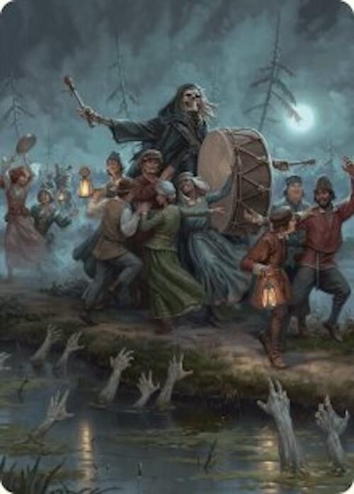 Blasphemous Edict Art Card (35/54) [Foundations Art Series] | Rook's Games and More