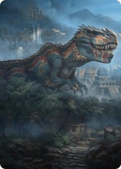 Ghalta, Primal Hunger Art Card (41/54) [Foundations Art Series] | Rook's Games and More