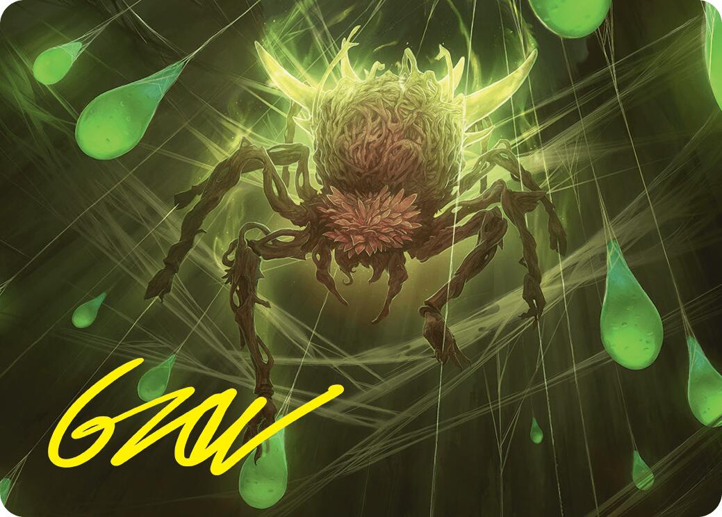 Spinner of Souls Art Card (13/54) (Gold-Stamped Signature) [Foundations Art Series] | Rook's Games and More