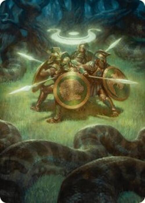 Anthem of Champions Art Card (47/54) [Foundations Art Series] | Rook's Games and More