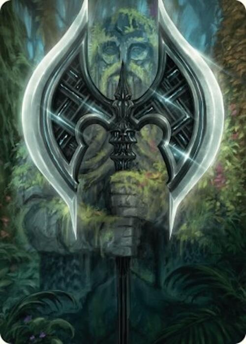 Leyline Axe Art Card (49/54) [Foundations Art Series] | Rook's Games and More