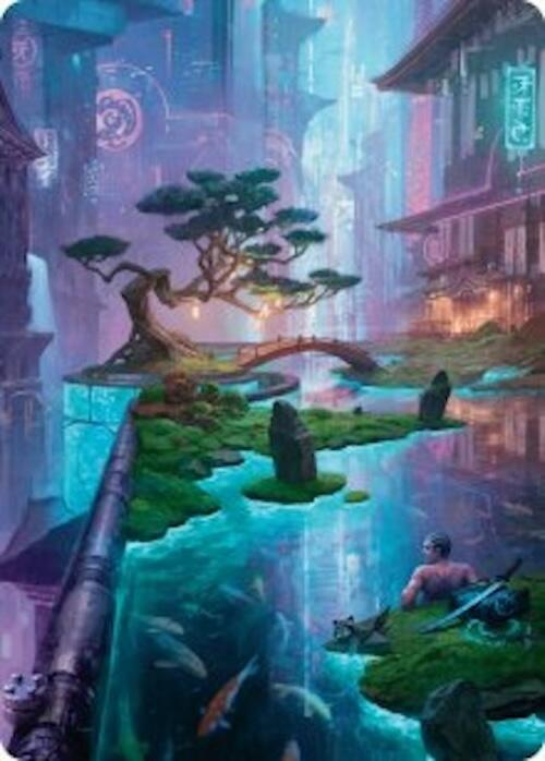 Island Art Card (22/54) [Foundations Art Series] | Rook's Games and More