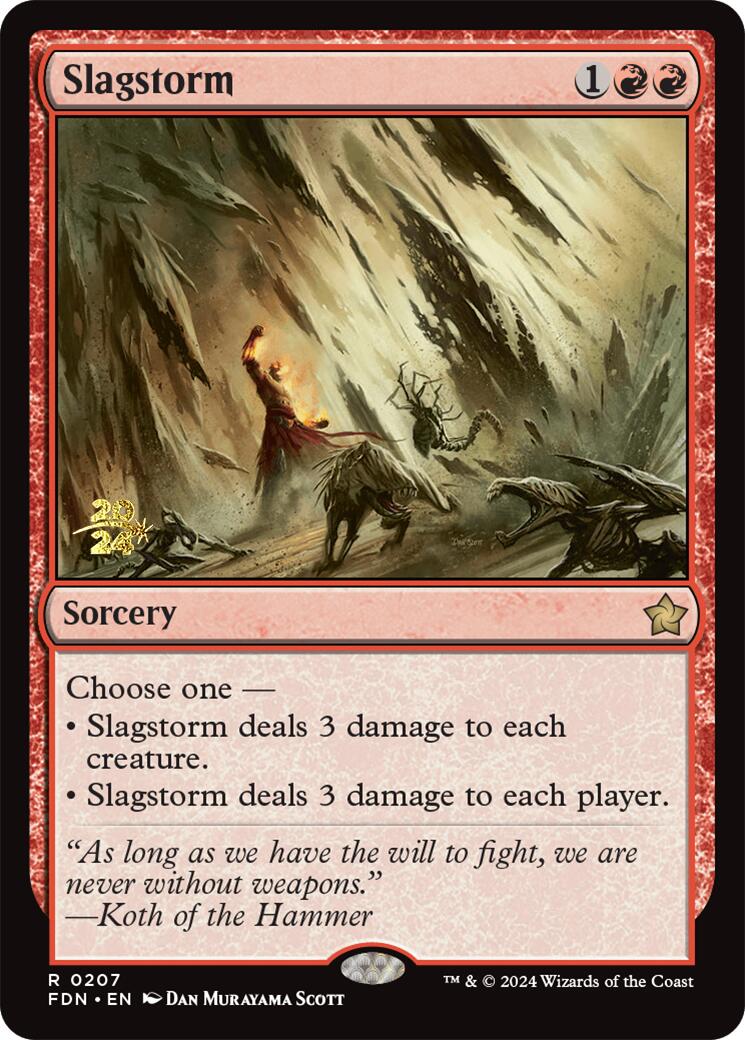 Slagstorm [Foundations Prerelease Promos] | Rook's Games and More