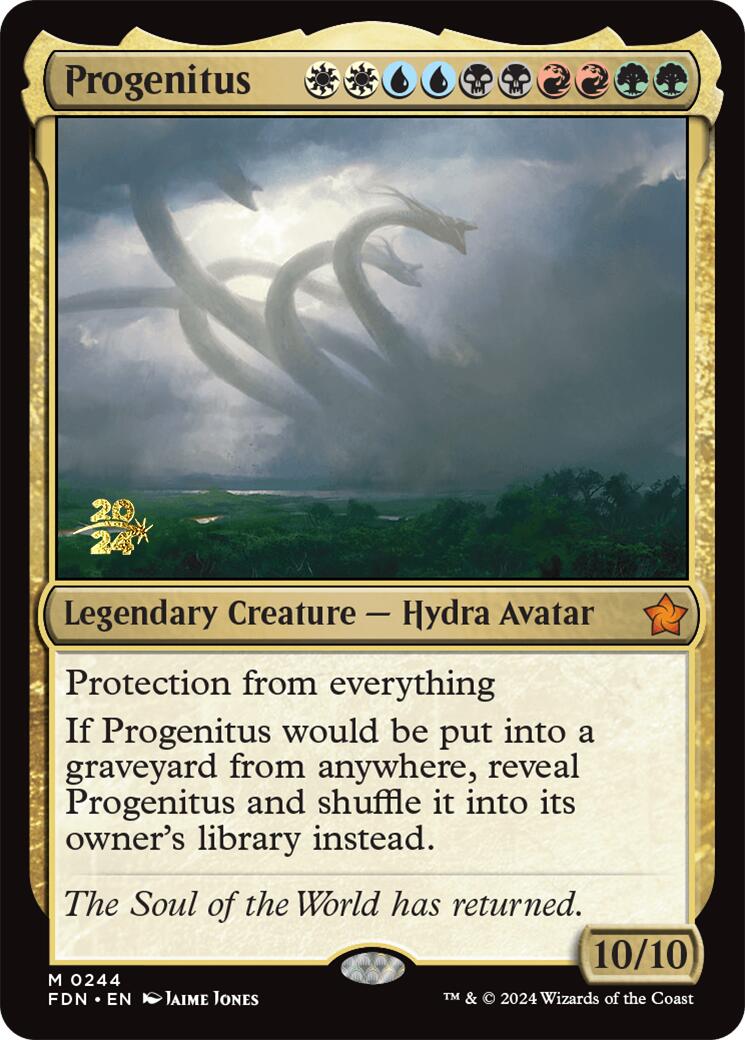 Progenitus [Foundations Prerelease Promos] | Rook's Games and More