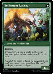 Invasion of Ixalan // Belligerent Regisaur [March of the Machine] | Rook's Games and More