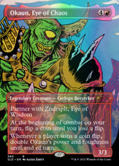 Okaun, Eye of Chaos // Okaun, Eye of Chaos (Borderless) [Secret Lair Drop Series] | Rook's Games and More