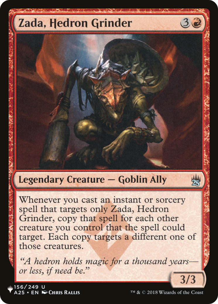 Zada, Hedron Grinder [The List Reprints] | Rook's Games and More